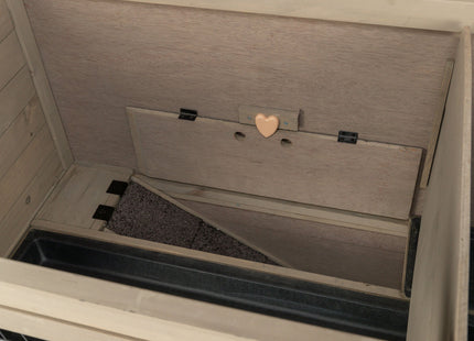 Trixie Natura Kleintierstall – Holz, mit Freilaufgehege