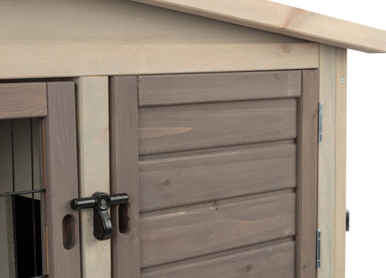 Trixie Natura Kleintierstall - Kleintierstall grau/braun