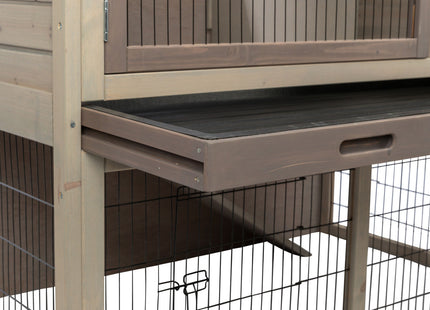 Trixie Natura Kleintierstall - Kleintierstall grau/braun