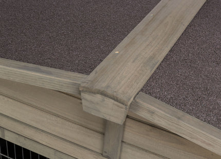 Trixie Natura Kleintierstall - 2-stöckig, grau