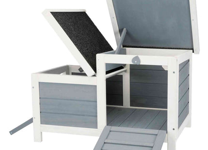 Trixie Natura Kleintierhaus – Kleintierhaus weiss/grau