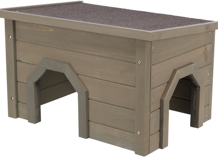 Trixie Natura Kleintierhaus – Kleintierhaus grau-grün