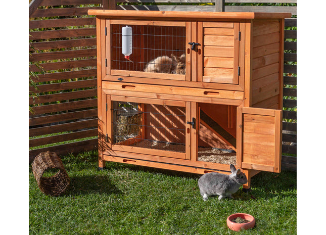 Trixie Natura Kaninchenstall, 2 Etagen