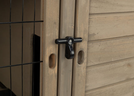 Trixie Natura Kleintierstall - 2-stöckig, grau