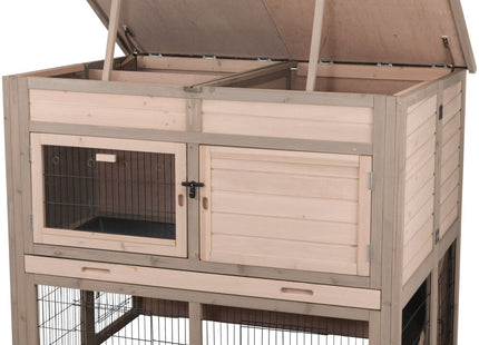 Trixie Natura Kleintierstall XL - Holz mit Wärmedämmung