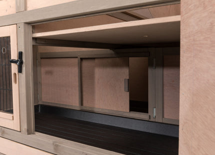 Trixie Natura Kleintierstall XL - Holz mit Wärmedämmung