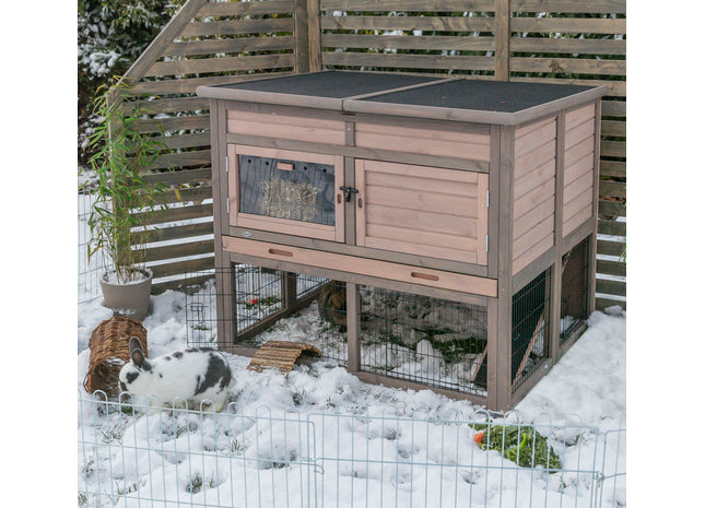 Trixie Natura Kleintierstall XL mit Wärmedämmung
