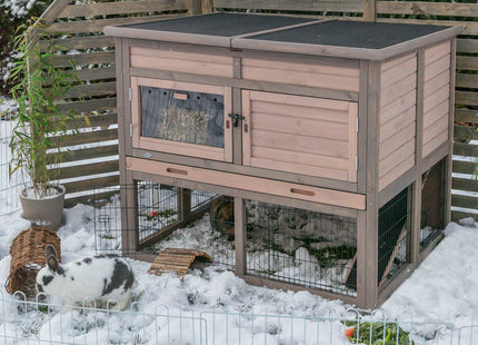 Trixie Natura Kleintierstall XL - Holz mit Wärmedämmung