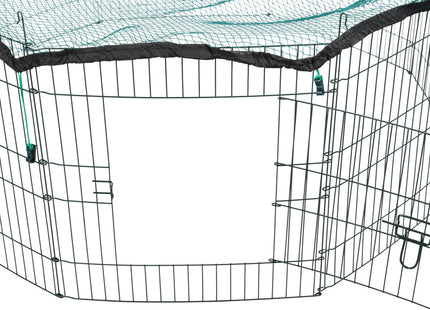 Trixie Natura Freilaufgehege - 8 grüne Elemente