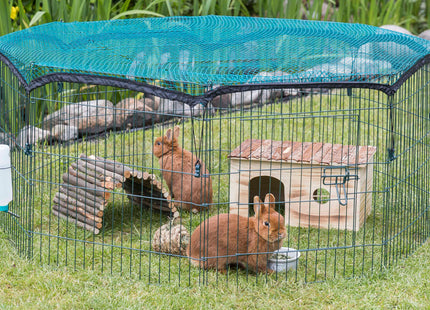 Trixie Natura Freilaufgehege - 8 grüne Elemente