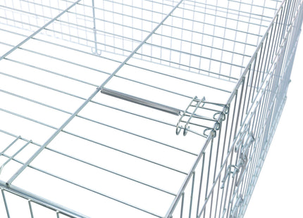 Trixie Natura Freilaufgehege - verzinktes Metall, 144x116x58cm