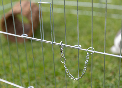 Trixie Natura Freilaufgehege mit Abdeckung, verzinkt