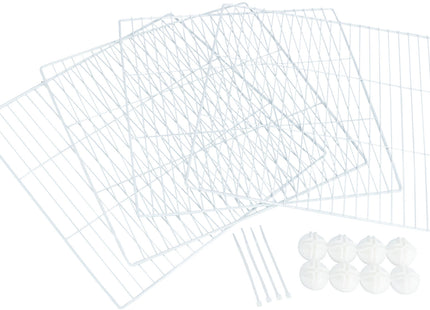 Trixie Erweiterungselemente – Metall, weiss, 35x35 cm