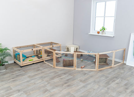 Trixie Freilaufgehege - modular, Holz und Metall