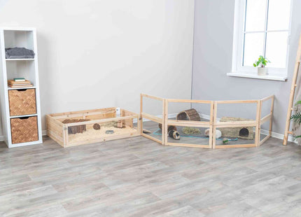 Trixie Indoor Gehege - Meerschweinchen, Holz/Acrylglas