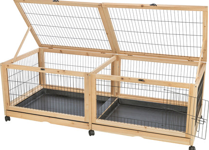 Trixie Indoor Gehege - Holz/Metall, 150×50×60 cm