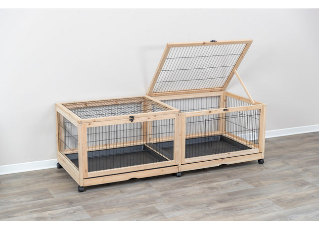 Trixie Indoor Gehege - Holz/Metall, 150×50×60 cm