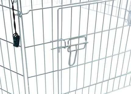 Trixie natura Freigehege mit Netz feuerverzinkt 6 Elemente