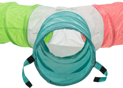 Trixie Spieltunnel - Kaninchen, grün, 3xø18x47cm