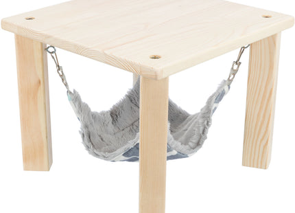 Trixie Unterstand Sunny - Holzunterstand mit Hängematte