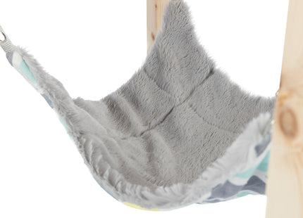 Trixie Unterstand Sunny - Holzunterstand mit Hängematte