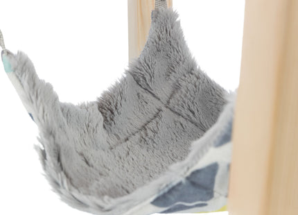 Trixie Unterstand Sunny - Holzunterstand mit Hängematte