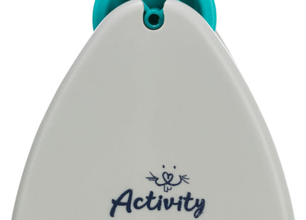 Trixie Snack Roll mit Halter – Kunststoff grau/türkis