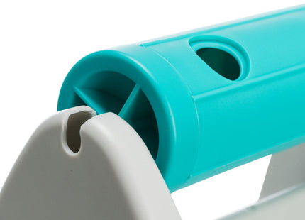 Trixie Snack Roll mit Halter, Kunststoff, grau/türkis