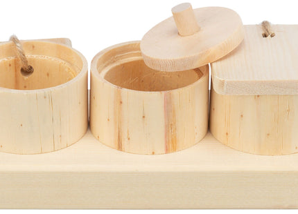 Trixie Snack Cups, Holz