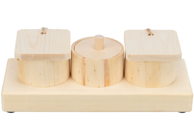 Trixie Snack Cups, Holz
