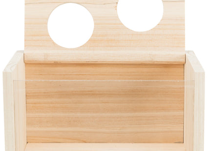 Trixie Sandbad Mäuse Hamster Holz 20x12x12cm