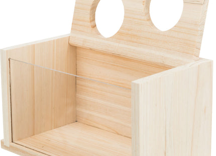 Trixie Sandbad Mäuse Hamster Holz 20x12x12cm