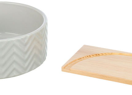 Trixie Sandbad mit Plattform, Hamster/Degus, Keramik/Holz