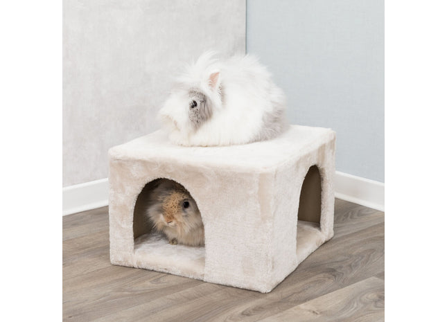 Trixie Kuschelhöhle für Kaninchen/Meerschweinchen, Plüsch