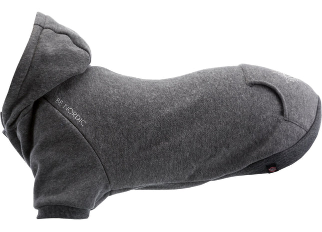 Trixie BE NORDIC Hoodie – Hundepullover grau, XXS