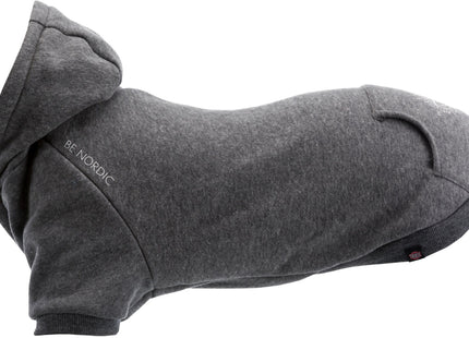 Trixie BE NORDIC Hoodie – Hundepullover grau, XXS