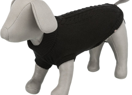 Trixie Pullover Kenton – Hundepullover schwarz XS