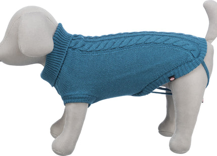Trixie Pullover Kenton - Hundepullover, blau, XS