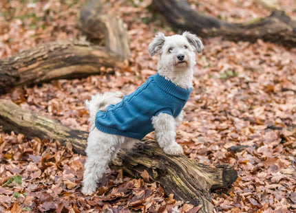 Trixie Pullover Kenton - Hundepullover, blau, XS