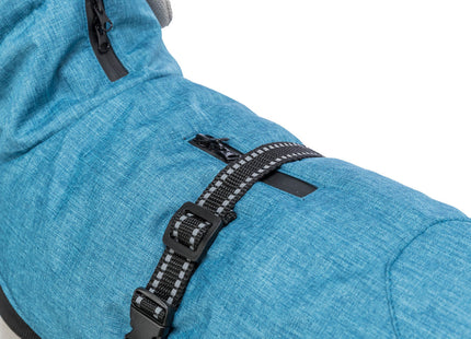 Trixie Wintermantel Riom - Blauer Hundemantel XS