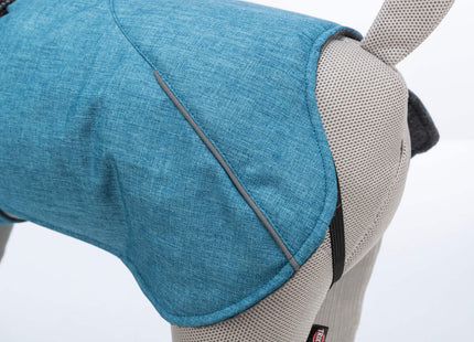 Trixie Wintermantel Riom - Blauer Hundemantel XS