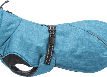 Trixie Wintermantel Riom - Blauer Hundemantel XS