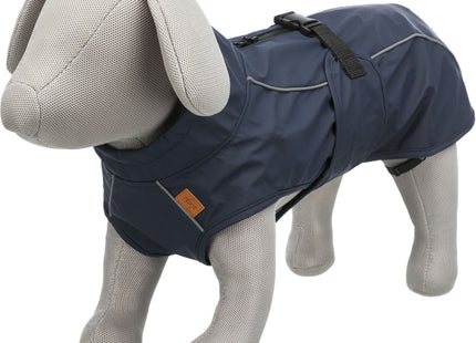 Trixie BE NORDIC Regenmantel Husum - Hundemantel dunkelblau XS