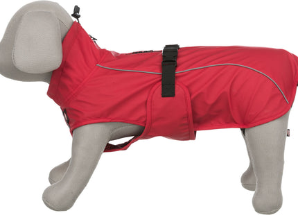 Trixie Regenmantel Vimy XS, rot, wasserdicht