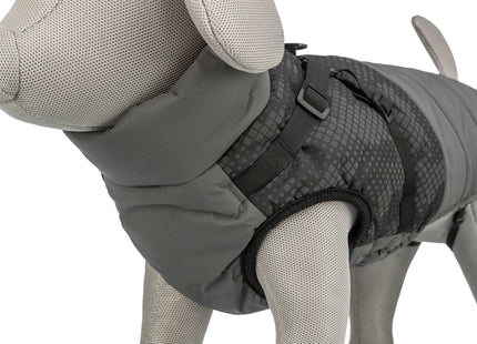 Trixie Pontis Reflect - Wintermantel Hund, grau XS