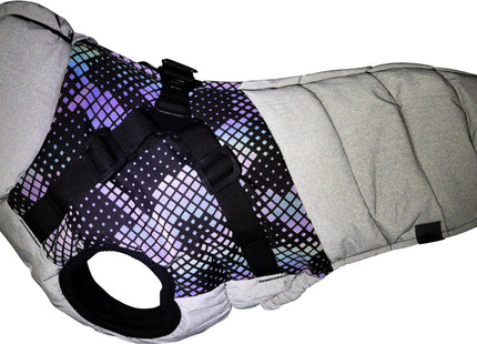 Trixie Pontis Reflect - Wintermantel Hund, grau XS