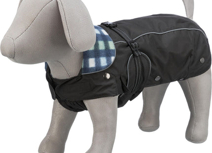 Trixie Mantel Rouen – Hundemantel schwarz XS
