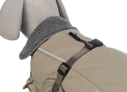 Trixie Mantel Rouen - Hundemantel XS, sand