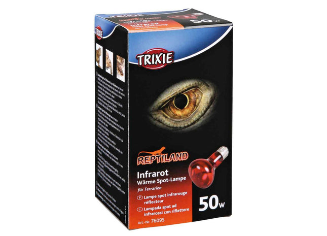 Trixie Infrarot Wärme-Spotlampe – 50 W Terrarienlampe