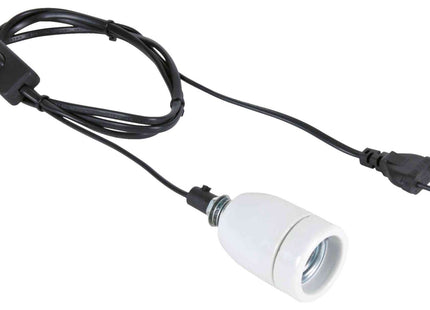 Trixie Keramikfassung Pro Socket – weiss, 1.8m Kabel